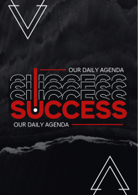 Success as Daily Agenda Poster Image Preview