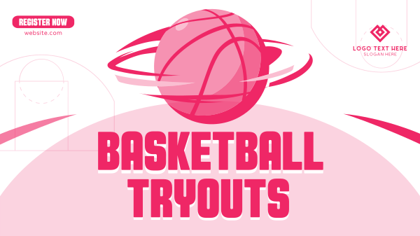 Ballers Tryouts Facebook Event Cover Design