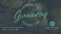 Cookie Giveaway Treats Facebook event cover Image Preview
