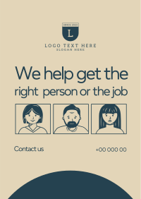 Recruitment Agency Flyer Image Preview