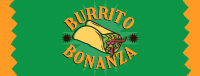 Burrito Bonanza Facebook Cover Design