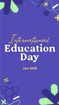 Celebrate Education Day Facebook story Image Preview