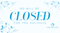 Closed for Christmas Facebook Event Cover Image Preview