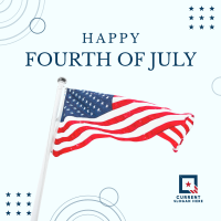 Happy Fourth of July Instagram Post Image Preview