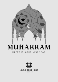 Happy Muharram Flyer Design