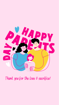 Love Your Parents Facebook story Image Preview