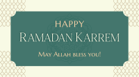 Happy Ramadan Kareem Facebook Event Cover Design