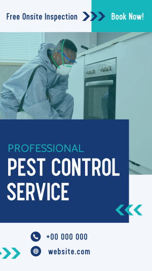 Professional Pest Control Facebook story Image Preview