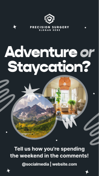 Staycation Weekend TikTok Video Image Preview