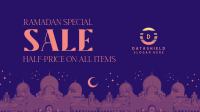 Celebrating Ramadan Sale Facebook Event Cover Image Preview