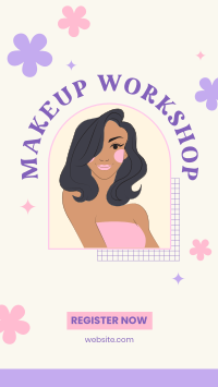 Beauty Workshop YouTube Short Design