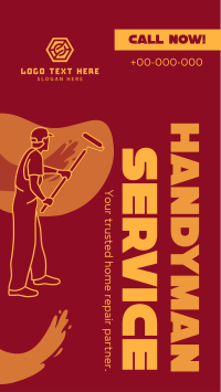 Handyman Service Instagram reel Image Preview