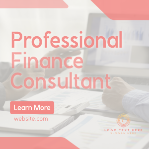 Professional Finance Consultant Instagram post Image Preview