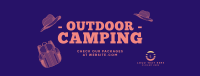 Outdoor Campsite Facebook Cover Design