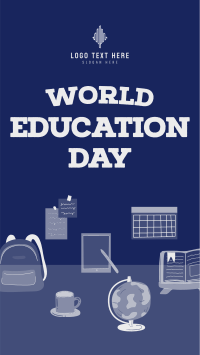 World Education Day TikTok video Image Preview