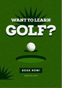 Golf Coach Flyer Image Preview