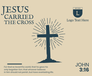 Jesus Cross Facebook post
