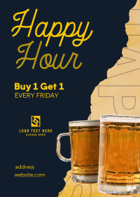 Free Drink Friday Poster Image Preview