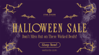 Spooky Sale Halloween Facebook Event Cover Image Preview