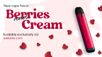 Berries and Cream Facebook Event Cover Image Preview