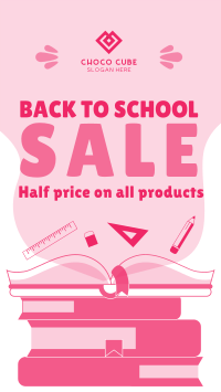 Back To School Discount Facebook story Image Preview