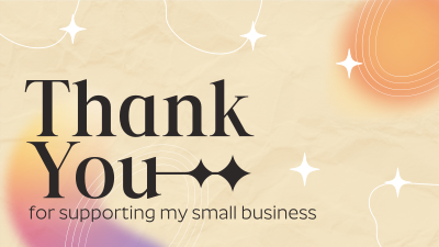 Minimal and Dainty Thank You Facebook event cover Image Preview