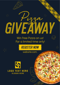 Pizza Giveaway Flyer Image Preview