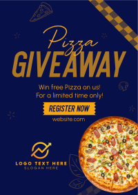 Pizza Giveaway Flyer Design