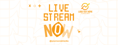 Live Stream Waves Facebook cover Image Preview
