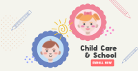 Childcare and School Enrollment Facebook ad Image Preview