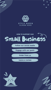 Support Small Business Facebook story Image Preview