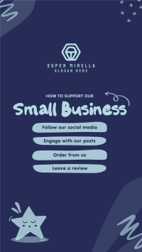 Support Small Business Facebook Story Image Preview