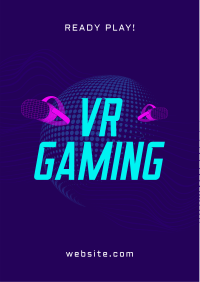 VR Gaming Headset Flyer Image Preview