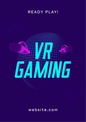 VR Gaming Headset Flyer Image Preview