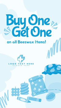 Beeswax Product Promo YouTube Short Design