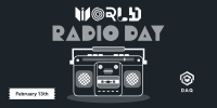 Radio Day Retro Twitter Post Image Preview