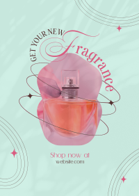 Elegant New Perfume Flyer Design