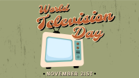 Retro TV Day Facebook event cover Image Preview