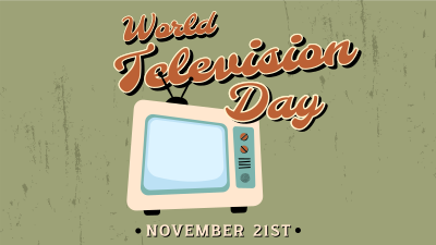 Retro TV Day Facebook event cover Image Preview