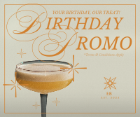 Rustic Birthday Promo Facebook Post Image Preview