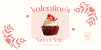 Valentines Cupcake Sale Twitter Post Image Preview