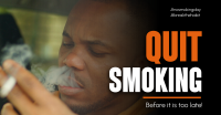 Quit Smoking Today Facebook ad Image Preview