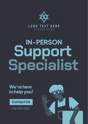 Tech Support Specialist Flyer Image Preview