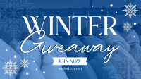 Winter Snowfall Giveaway Animation Image Preview