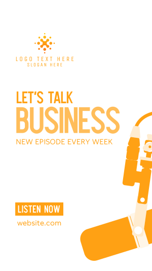 Business Talk Podcast Facebook story Image Preview