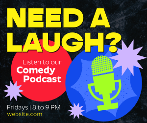 Podcast for Laughs Facebook post Image Preview