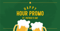 St. Patrick's Day  Happy Hour Facebook ad Image Preview