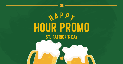 St. Patrick's Day  Happy Hour Facebook ad Image Preview