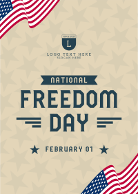 USA Freedom Day Flyer Design