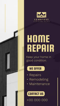 Home Repair Instagram story Image Preview